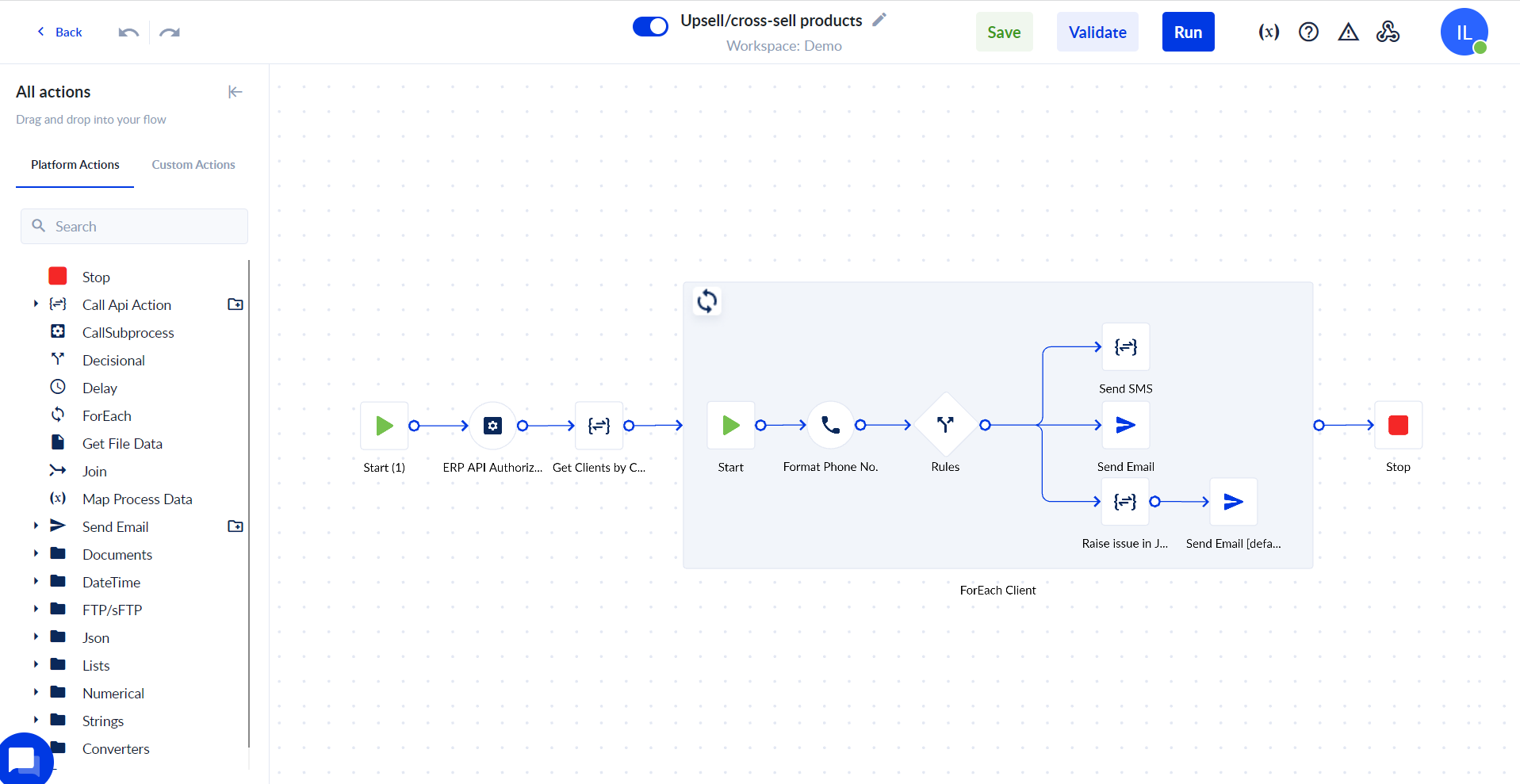 Digitalization for the future using a no/low-code approach