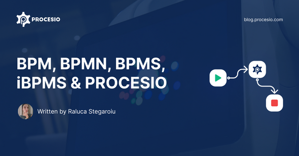 BPM, BPMN, BPMS, iBPMS & PROCESIO