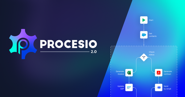 PROCESIO 2.0 is here! Don't miss out our new features